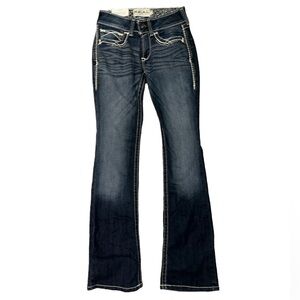 mid rise boot cut ariat jeans